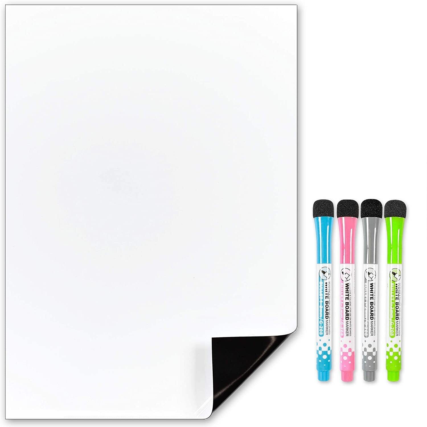 Details about   KIDS WHITE BOARD WITH MAGNETS PENS Dry Wipe A4 Board  School Home Office Gift UK 