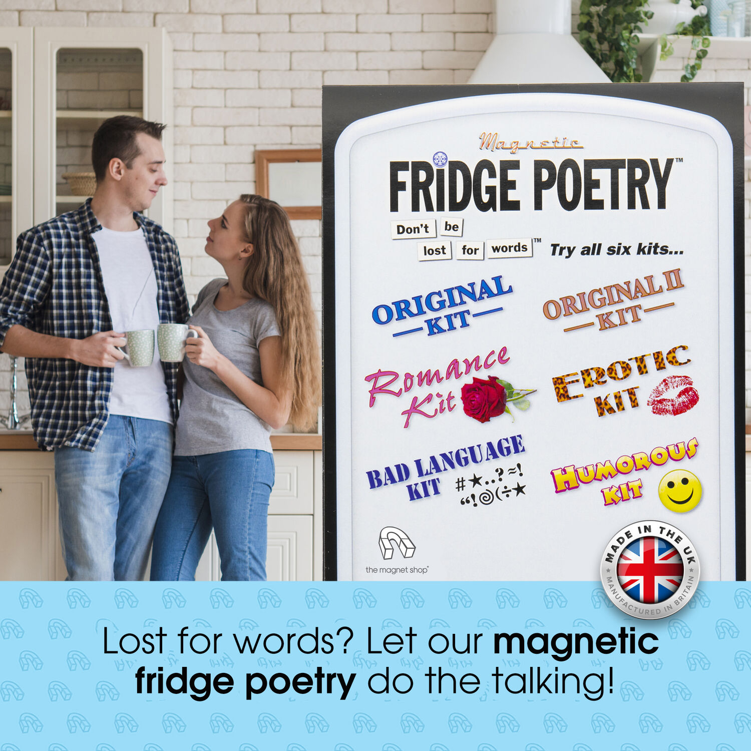Fridge Poetry Fridge Magnet Set Mazel Tov! 