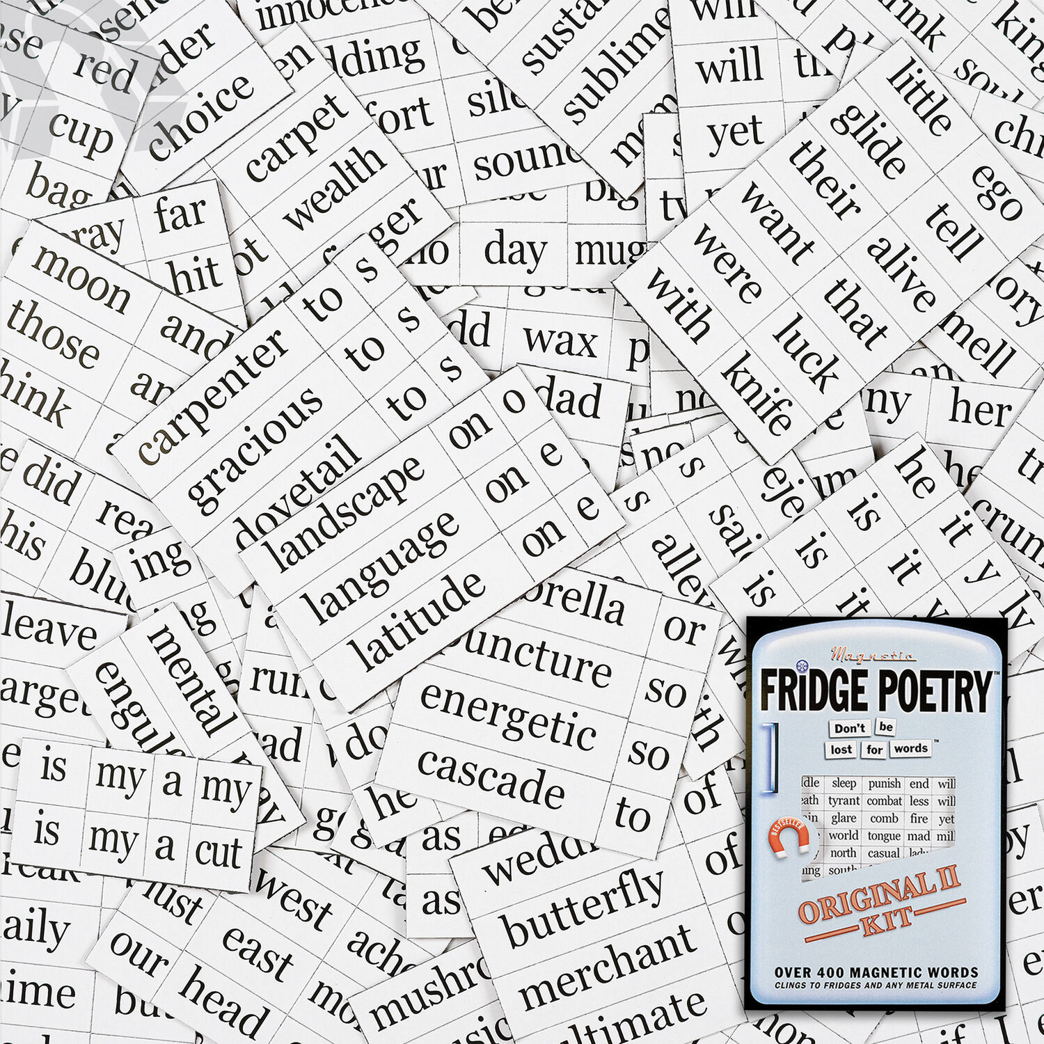 Refrigerator Poetry Word Magnets Guardians of the Galaxy Poetry Magnet Set 