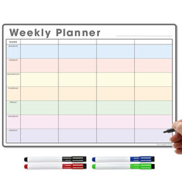 Magnetic Weekly Planner and Organiser - Landscape