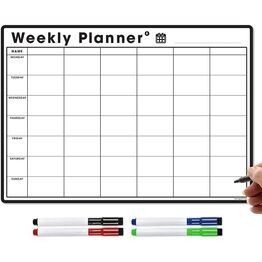 A3 Large Family Magnetic Weekly Planner and Organiser - Landscape