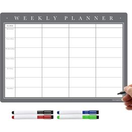 Magnetic Weekly Planner and Organiser - Landscape - Classic