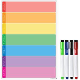 Magnetic Weekly Planner and Organiser - Portrait &amp; Slim