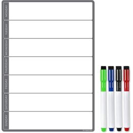 Magnetic Weekly Planner and Organiser - Portrait &amp; Slim