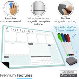 A3 Magnetic Weekly Planner and Organiser - Advantage Range 2