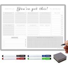 A3 Magnetic Weekly Planner and Organiser - You've Got This