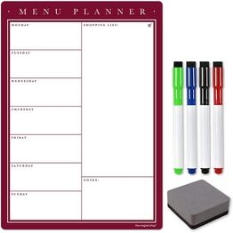 Magnetic Weekly Meal Planner and Menu - Classic