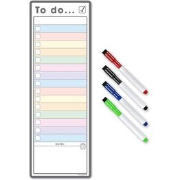Magnetic To Do List and Planner - Slim A3