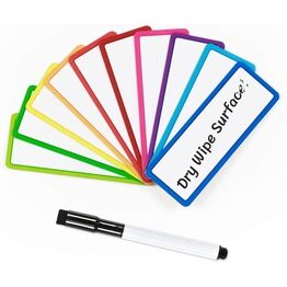 Magnetic Dry Wipe Labels (Rounded)