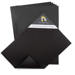 Plain Magnetic Sheets For Arts, Crafts &amp; Storage - 0.5mm
