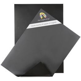 Magnetically Receptive, Rubber Steel Ferrous Sheets - 0.5mm