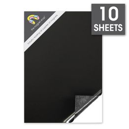 Self-Adhesive Magnetically Receptive Rubber Steel Ferrous Sheets - 0.75mm to 1.0mm thick