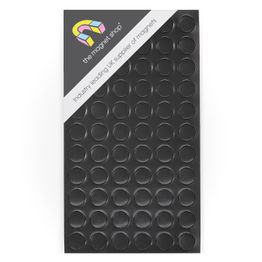 Self-Adhesive Magnetic Crafting Circles Sheet - 12.5mm Diameter