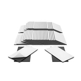 TMS Self Adhesive Magnets for Crafts | Pairs of Small Sticky Magnetic Strips for Making Magnetic Bookmarks, 0.85mm thick (40 Pairs) EAN 5013918014170