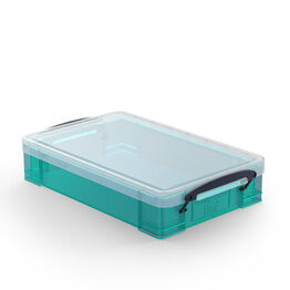 4L Aqua Green Storage Box with Base Sheet