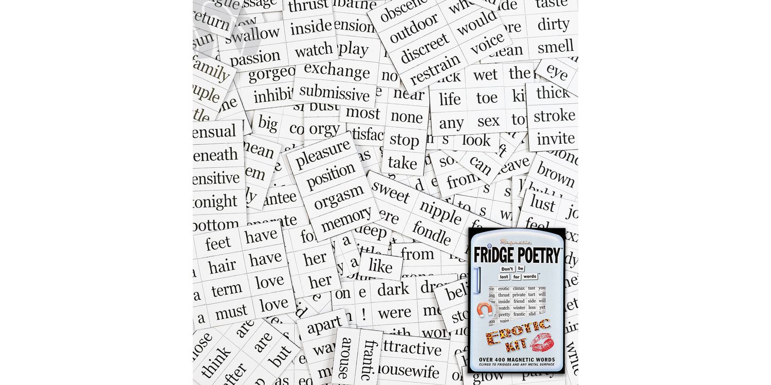Magnetic Poetry - Erotic 18+ only £7.49
