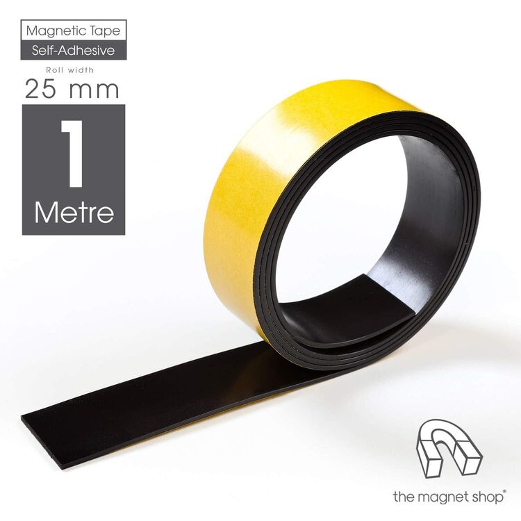 3M Self Adhesive magnetic tape dots squares fridge photo sizes 1.5mm thick 