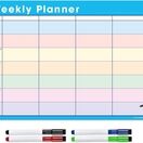 Magnetic Weekly Planner and Organiser - Landscape additional 25