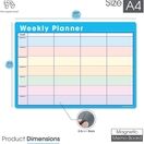Magnetic Weekly Planner and Organiser - Landscape additional 26