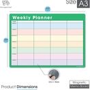 Magnetic Weekly Planner and Organiser - Landscape additional 30