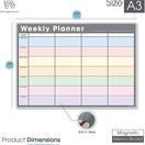 Magnetic Weekly Planner and Organiser - Landscape additional 6