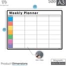 Magnetic Weekly Planner and Organiser - Landscape additional 48