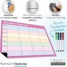 Magnetic Weekly Planner and Organiser - Landscape additional 3