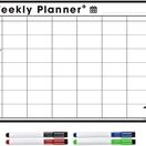 A3 Large Family Magnetic Weekly Planner and Organiser - Landscape additional 1
