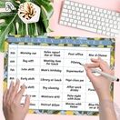 Magnetic Weekly Planner and Organiser - Landscape - Jungle Theme additional 63