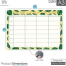 Magnetic Weekly Planner and Organiser - Landscape - Jungle Theme additional 38