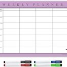 Magnetic Weekly Planner and Organiser - Landscape - Classic additional 22