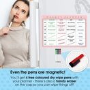 Magnetic Weekly Planner and Organiser - Landscape - Classic additional 11