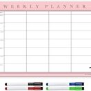 Magnetic Weekly Planner and Organiser - Landscape - Classic additional 15