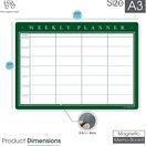 Magnetic Weekly Planner and Organiser - Landscape - Classic additional 70