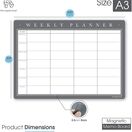 Magnetic Weekly Planner and Organiser - Landscape - Classic additional 61