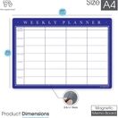 Magnetic Weekly Planner and Organiser - Landscape - Classic additional 105