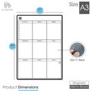 Magnetic Weekly Planner and Organiser - Portrait - BLANK additional 2