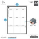 Magnetic Weekly Planner and Organiser - Portrait - BLANK additional 5