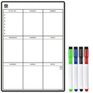 Magnetic Weekly Planner and Organiser - Portrait - BLANK additional 1