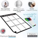 Magnetic Weekly Planner and Organiser - Portrait additional 11
