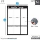 Magnetic Weekly Planner and Organiser - Portrait additional 3