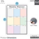Magnetic Weekly Planner and Organiser - Portrait additional 37