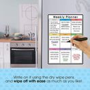 Magnetic Weekly Planner and Organiser - Portrait additional 58
