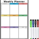 Magnetic Weekly Planner and Organiser - Portrait additional 44