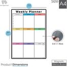 Magnetic Weekly Planner and Organiser - Portrait additional 45