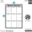 Magnetic Weekly Planner and Organiser - Portrait additional 67
