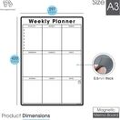 Magnetic Weekly Planner and Organiser - Portrait additional 16