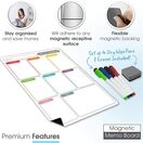 Magnetic Weekly Planner and Organiser - Portrait - MULTI-COLOURED TABS additional 3