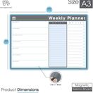 A3 Magnetic Weekly Planner and Organiser additional 8