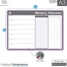 A3 Magnetic Weekly Planner and Organiser additional 27